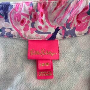 Lilly Pulitzer Pink and Purple Patterned Garment